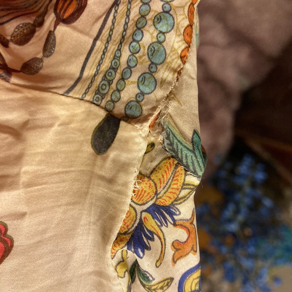 Johnny Was Silk Blouse Size XS - Picture 15 of 15
